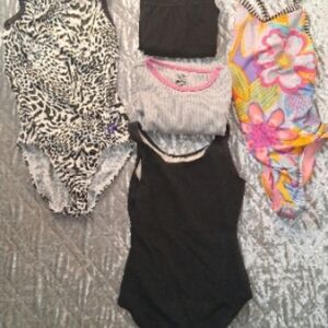 wonder nation Black Girls One-Piece Swimsuit